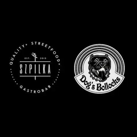 Szpilka & Dog's Bollocks logo