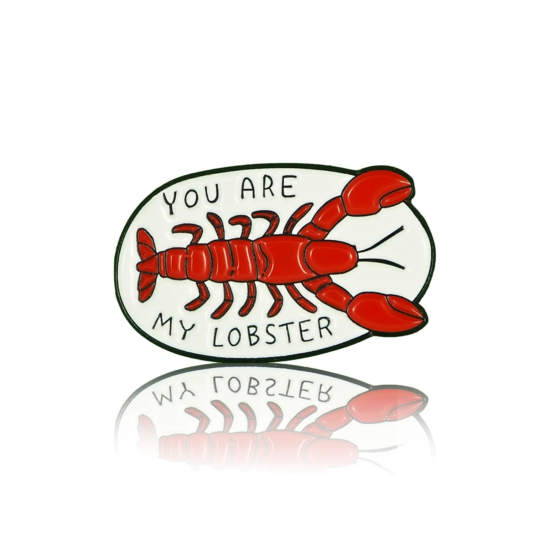 Homar z serialu przyjaciele z napisem "You are my lobster"