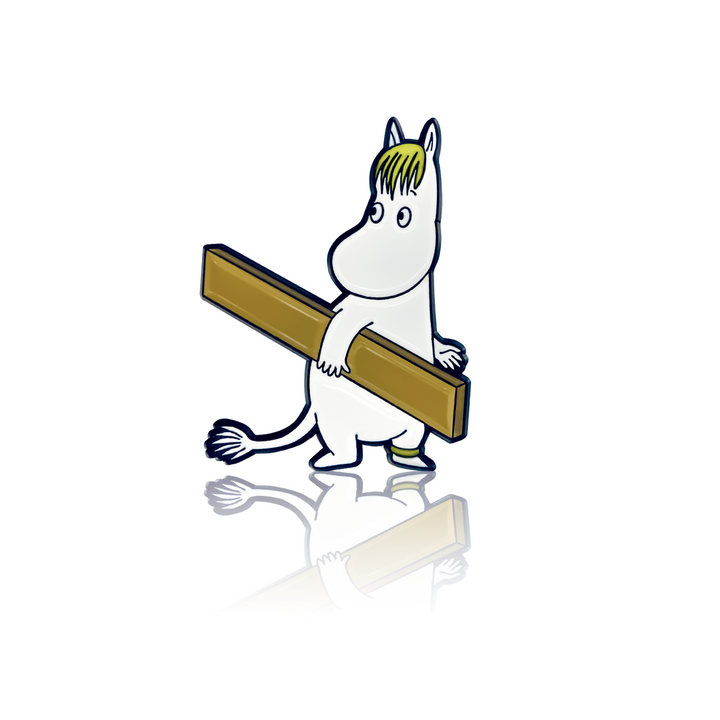 Snorkmaiden with a board