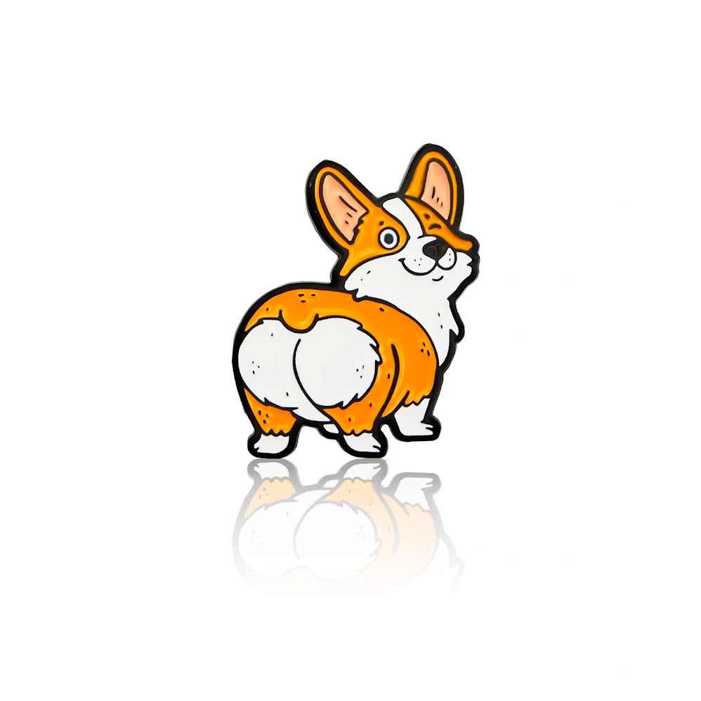 Uśmiechnięty corgi