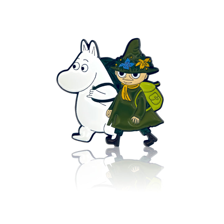 Snufkin and Moomin travelling