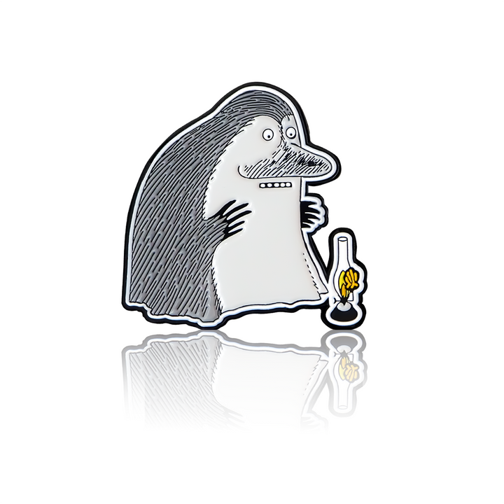 Groke with a lamp