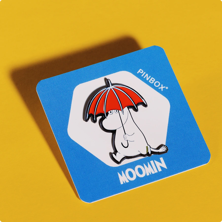 Snorkmaiden with an umbrella