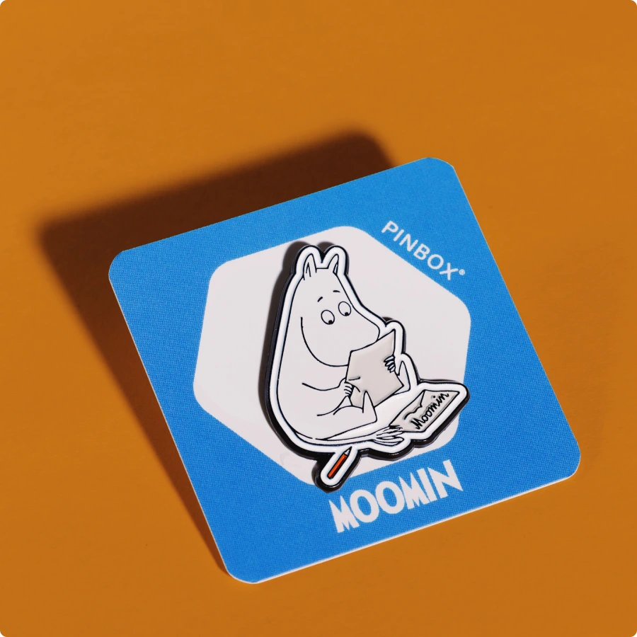 Moomin writing a letter
