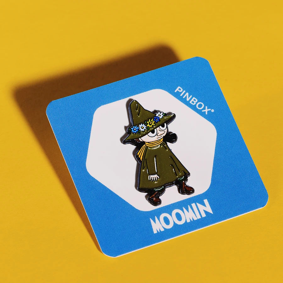 Snufkin with a pipe